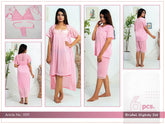 6 Pcs Nighty Set - 009